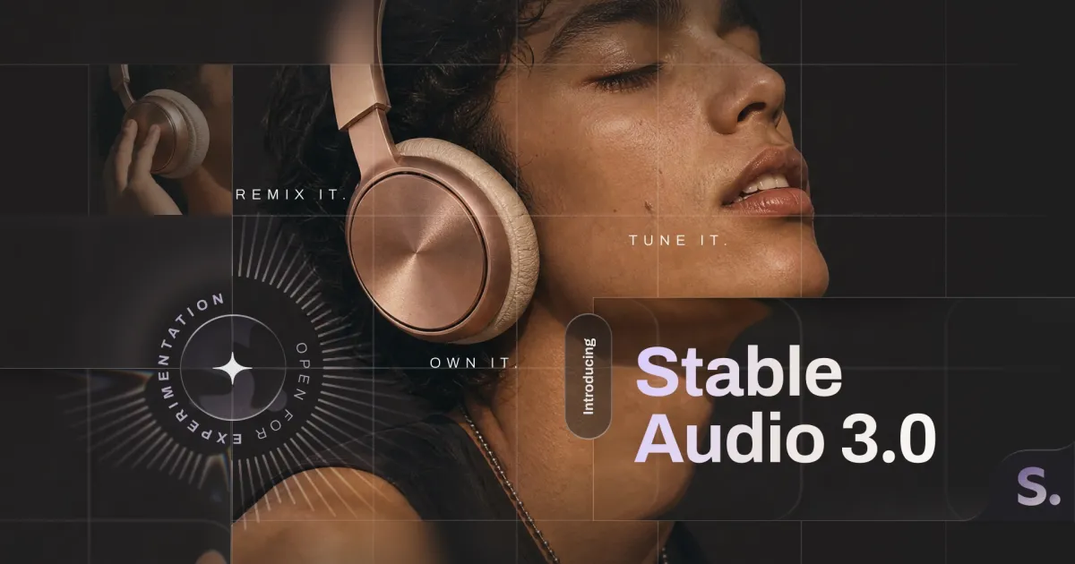 Stable Audio 3.0 : l'IA générative musicale évolue