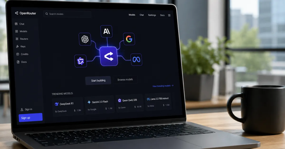 OpenRouter atteint 1,3 milliard de dollars en un an