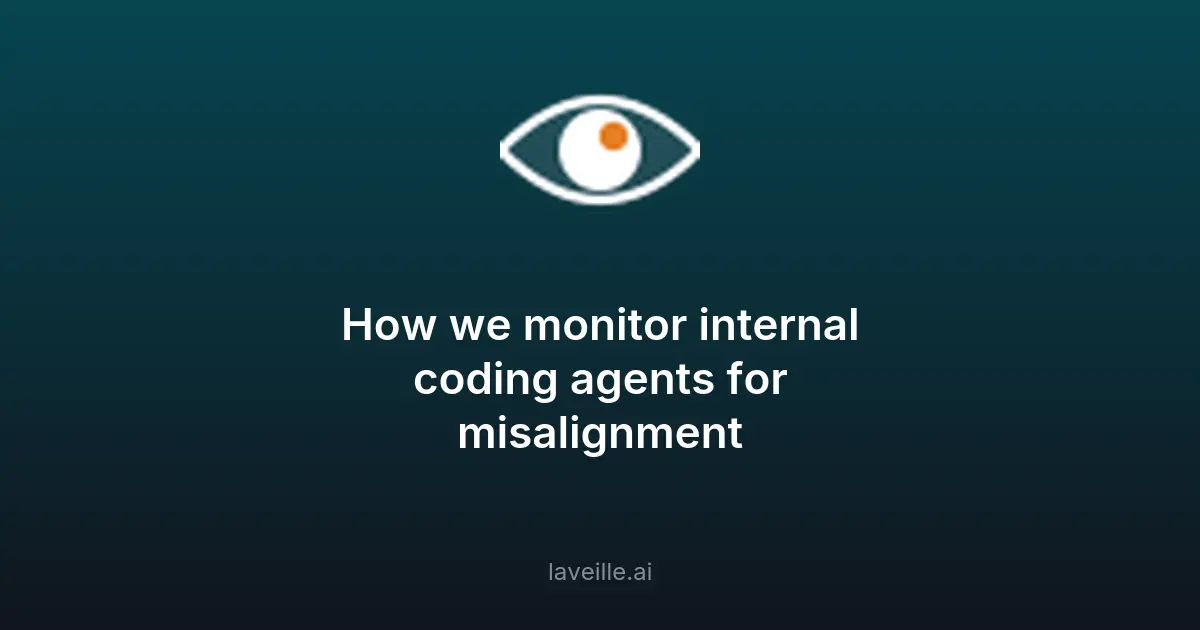 Surveillance des agents IA : comment OpenAI renforce la sécurité