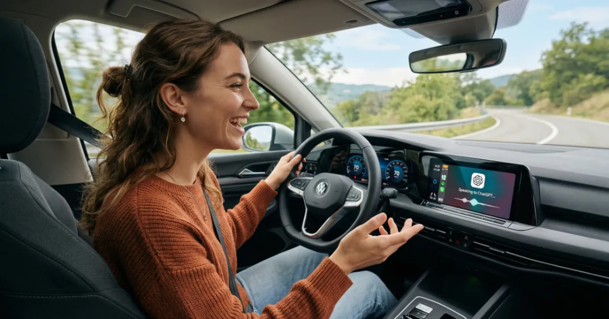 ChatGPT dans Apple CarPlay : révolutionnez vos trajets