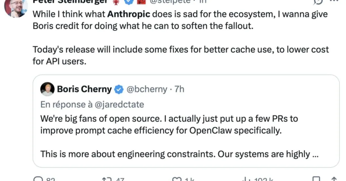 Anthropic coupe l'accès à Claude pour OpenClaw et outils tiers