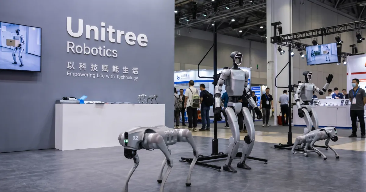 Unitree Robotics : des robots quadrupèdes aux humanoïdes