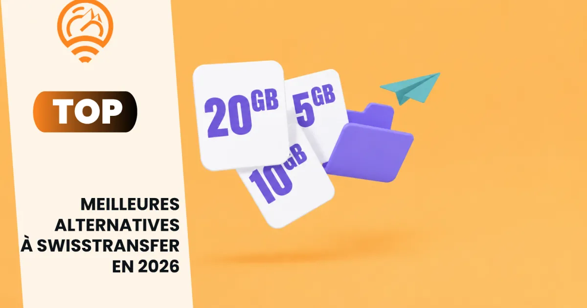 Alternatives à SwissTransfer pour transférer des fichiers